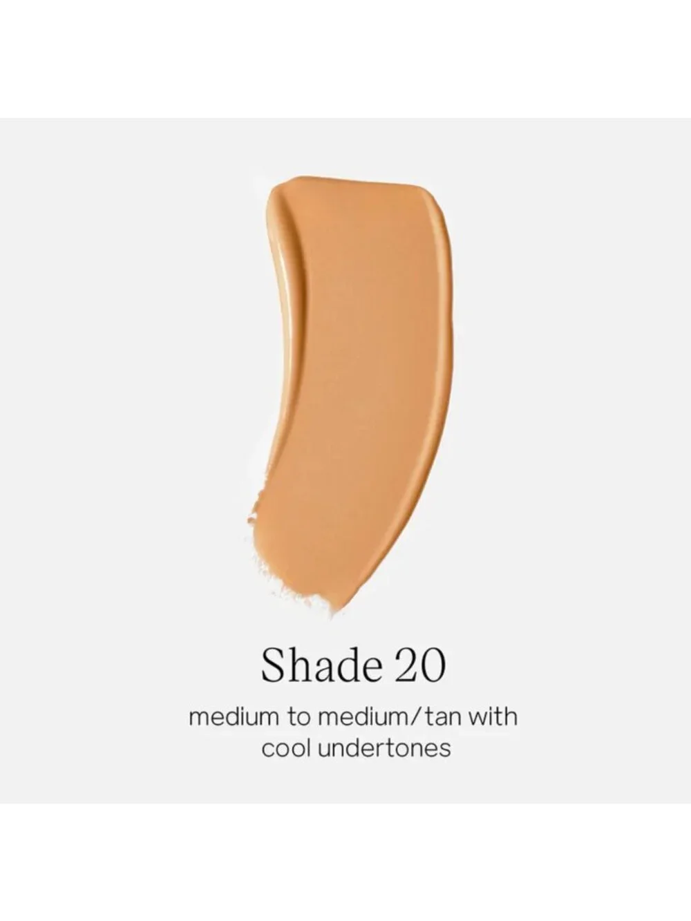 SAIE Glowy Super Skin Lightweight Luminous Foundation '20' NEW $40